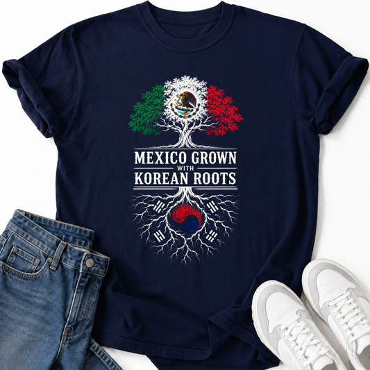 MEXICO GROWN KOREAN ROOTS T-SHIRT