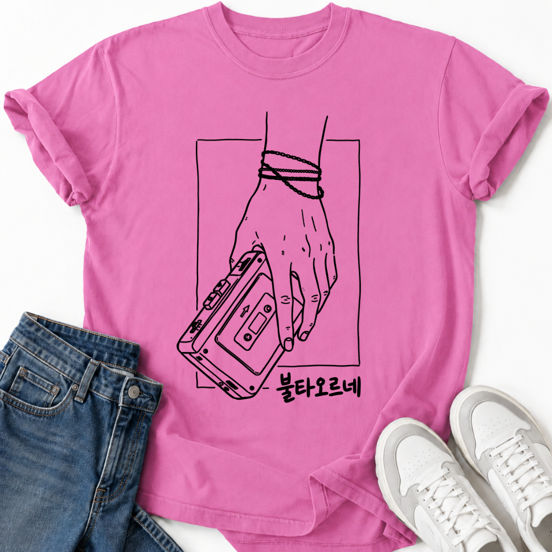 K-POP LINE ART T-SHIRT