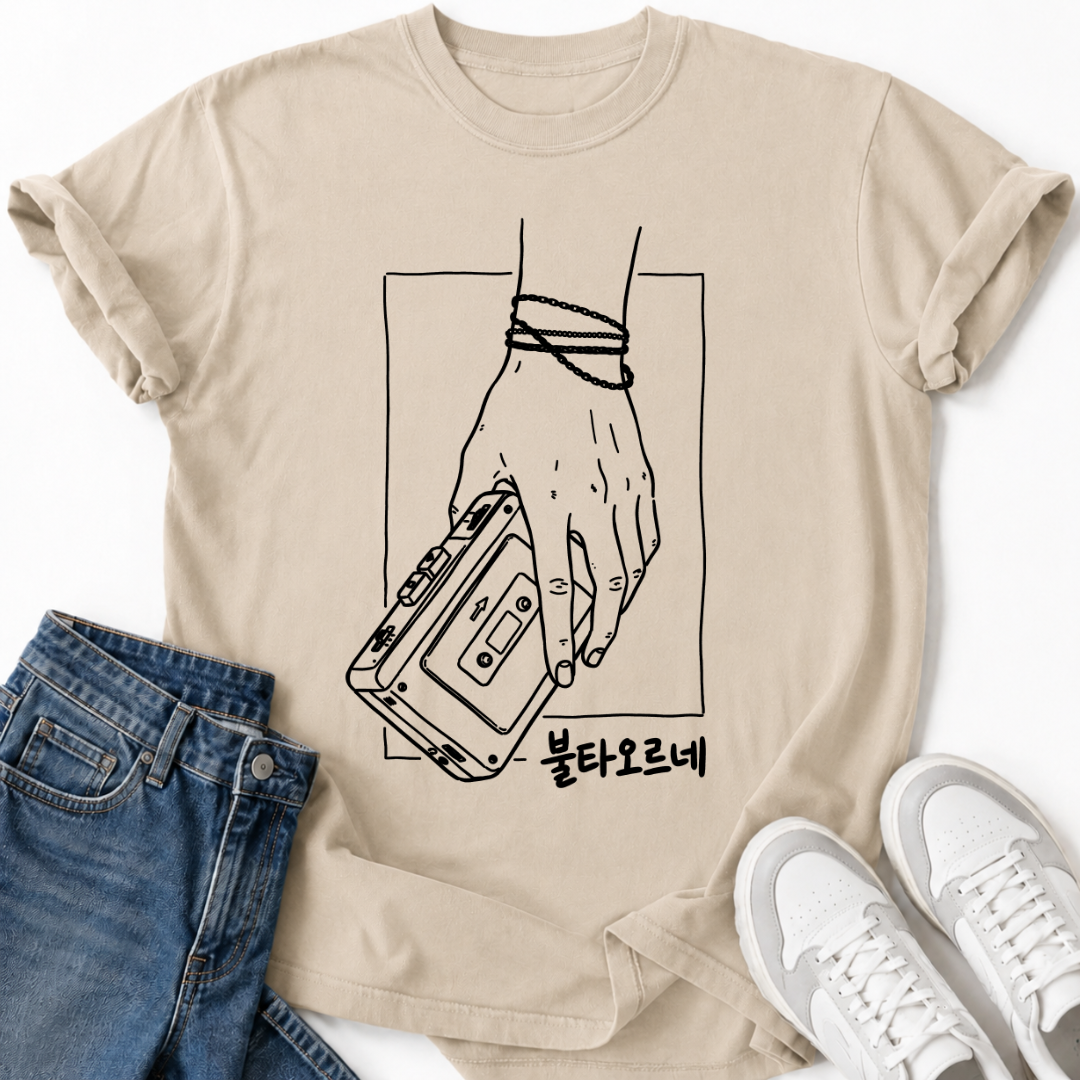 K-POP LINE ART T-SHIRT