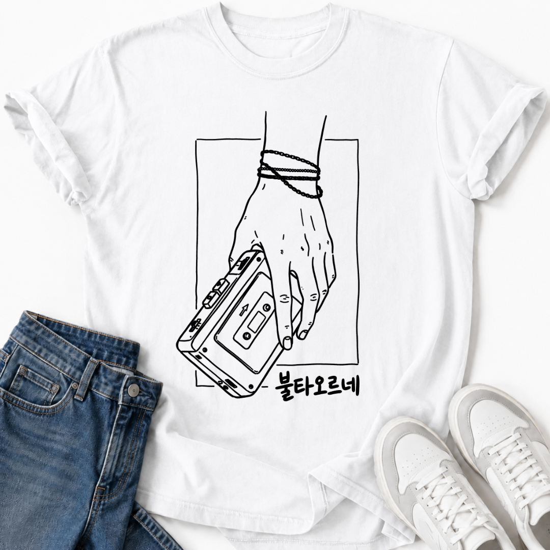 K-POP LINE ART T-SHIRT