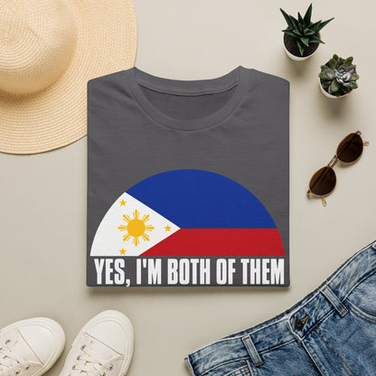 T-Shirt — Yes, I'm Both of Them (Philippines & South Korea)