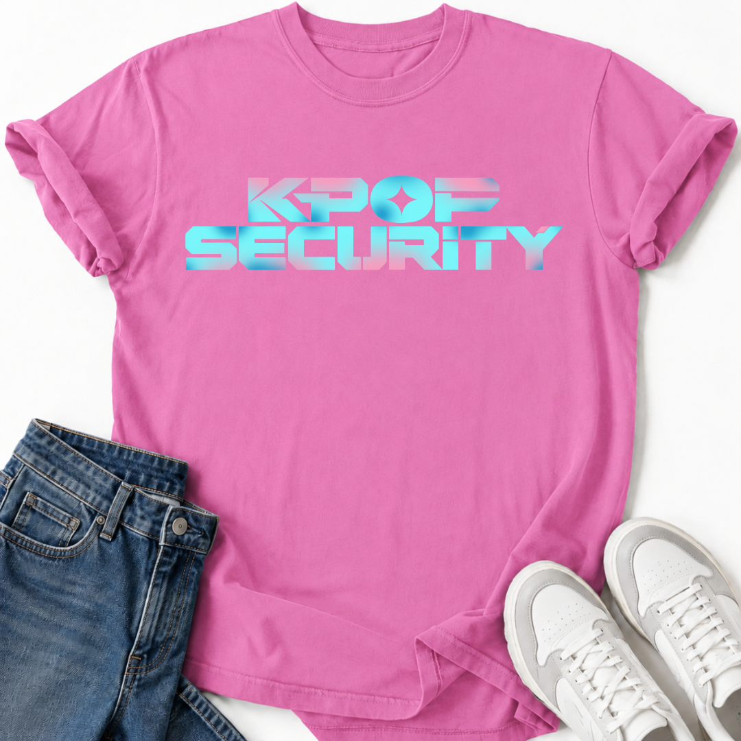 KOREAN P-POP SECURITY T-SHIRT