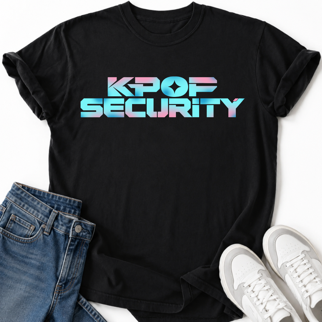 KOREAN P-POP SECURITY T-SHIRT