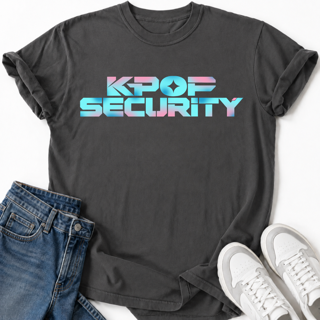 KOREAN P-POP SECURITY T-SHIRT