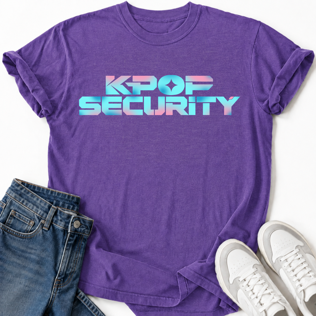 KOREAN P-POP SECURITY T-SHIRT