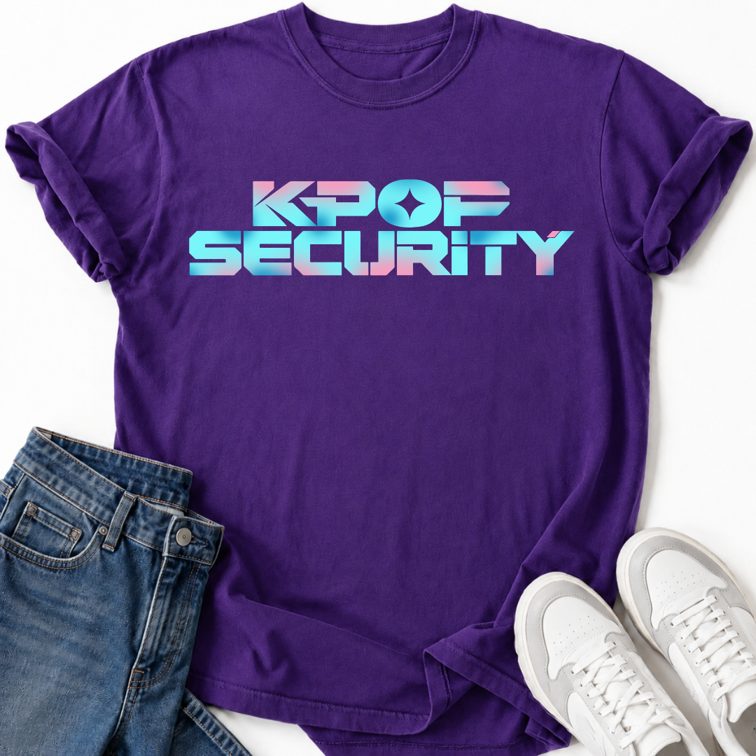 KOREAN P-POP SECURITY T-SHIRT