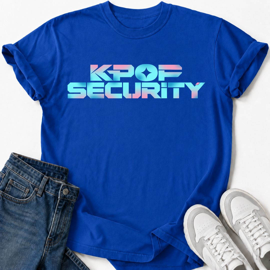 KOREAN P-POP SECURITY T-SHIRT