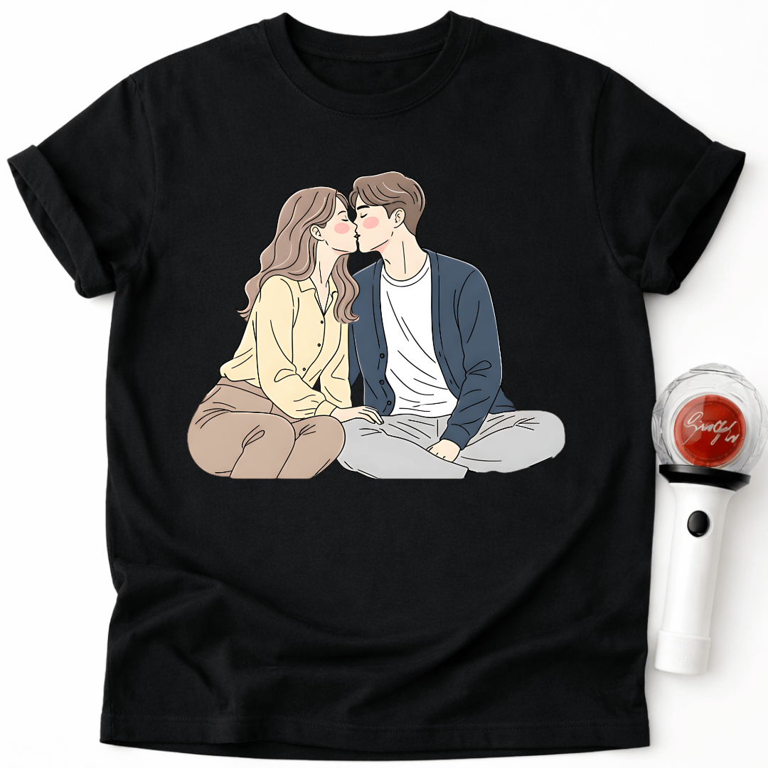 K-DRAMA PAARE KÜSSEN T-SHIRT