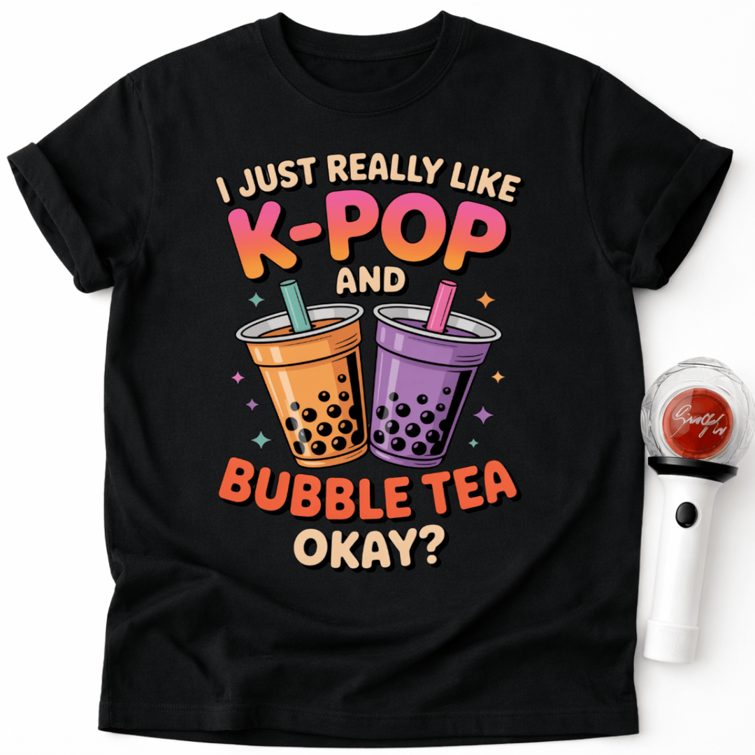 K-POP BOBA TEA T-SHIRT