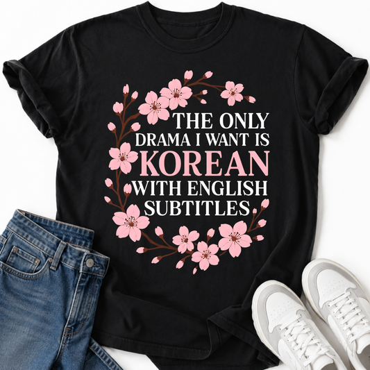 K-DRAMA T-SHIRT KIRSCHBLÜTE