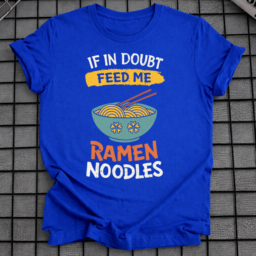 FÜTTERE MICH RAMEN T-SHIRT