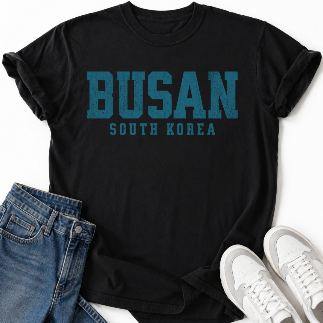 BUSAN SÜDKOREA T-SHIRT