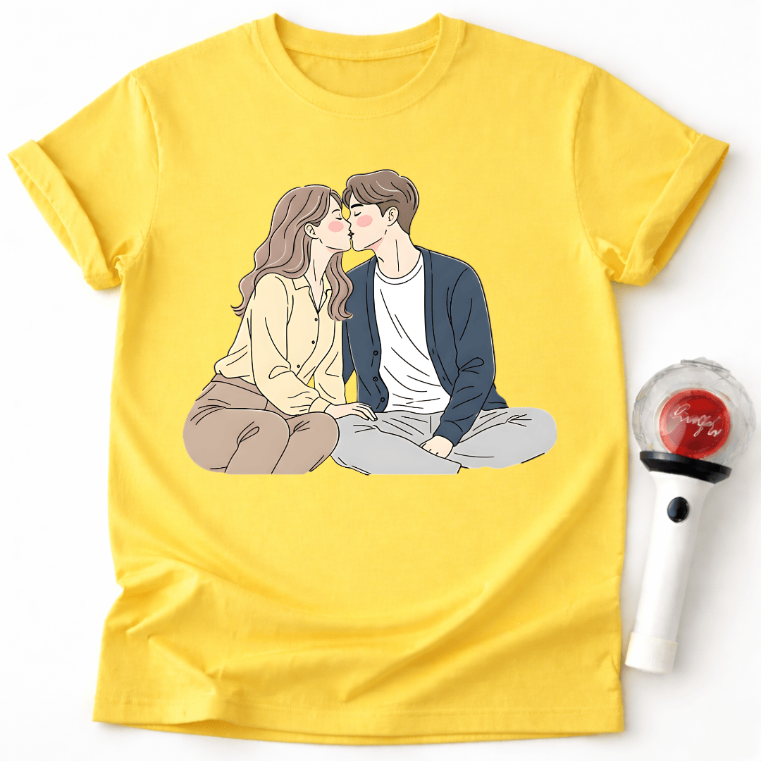 K-DRAMA PAARE KÜSSEN T-SHIRT