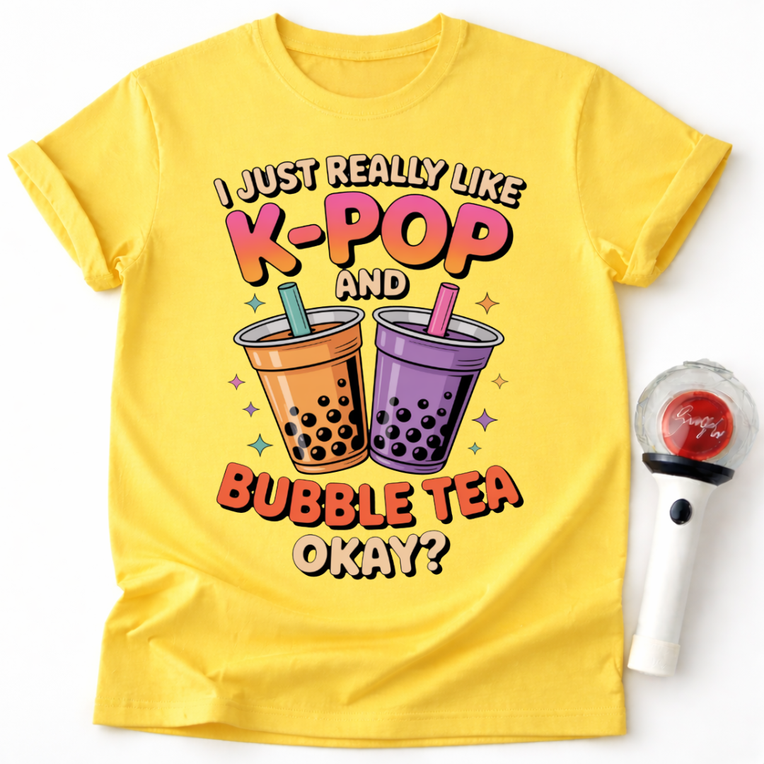 K-POP BOBA TEA T-SHIRT