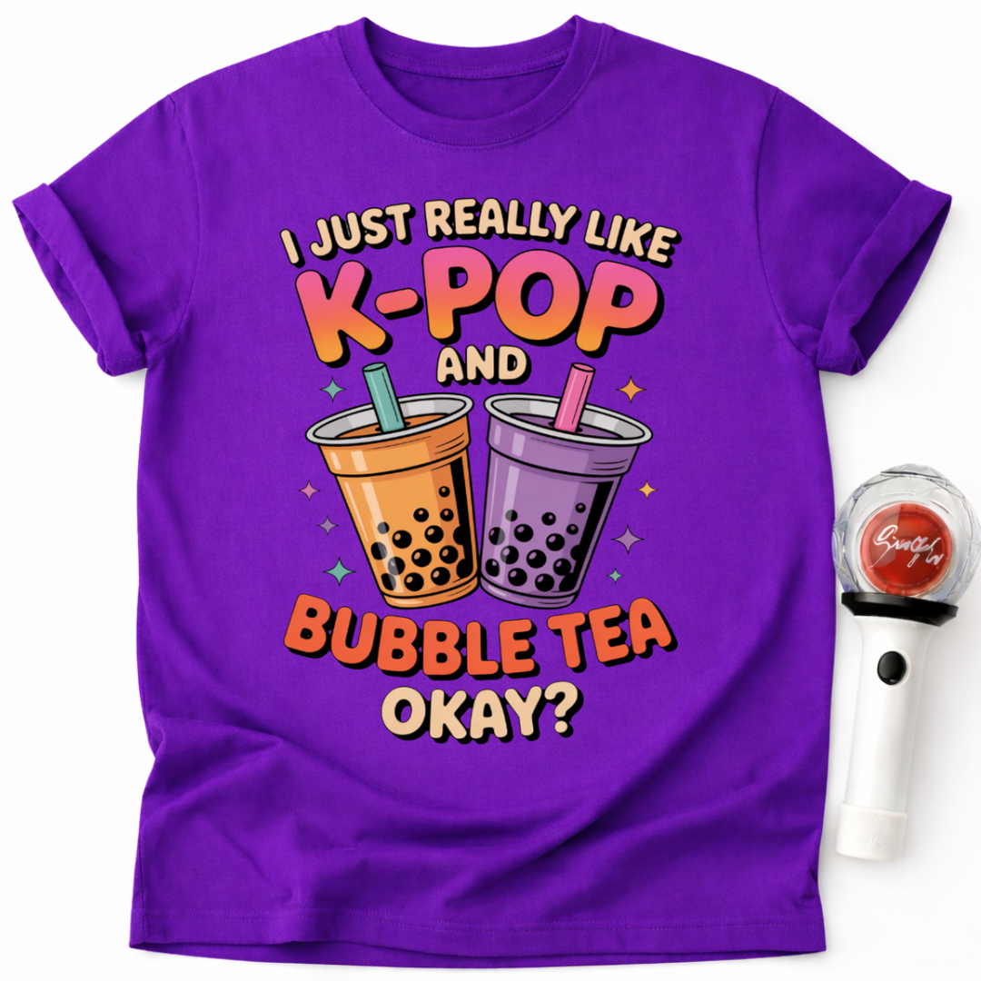 K-POP BOBA TEA T-SHIRT