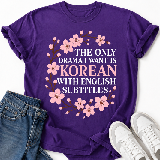 K-DRAMA T-SHIRT KIRSCHBLÜTE