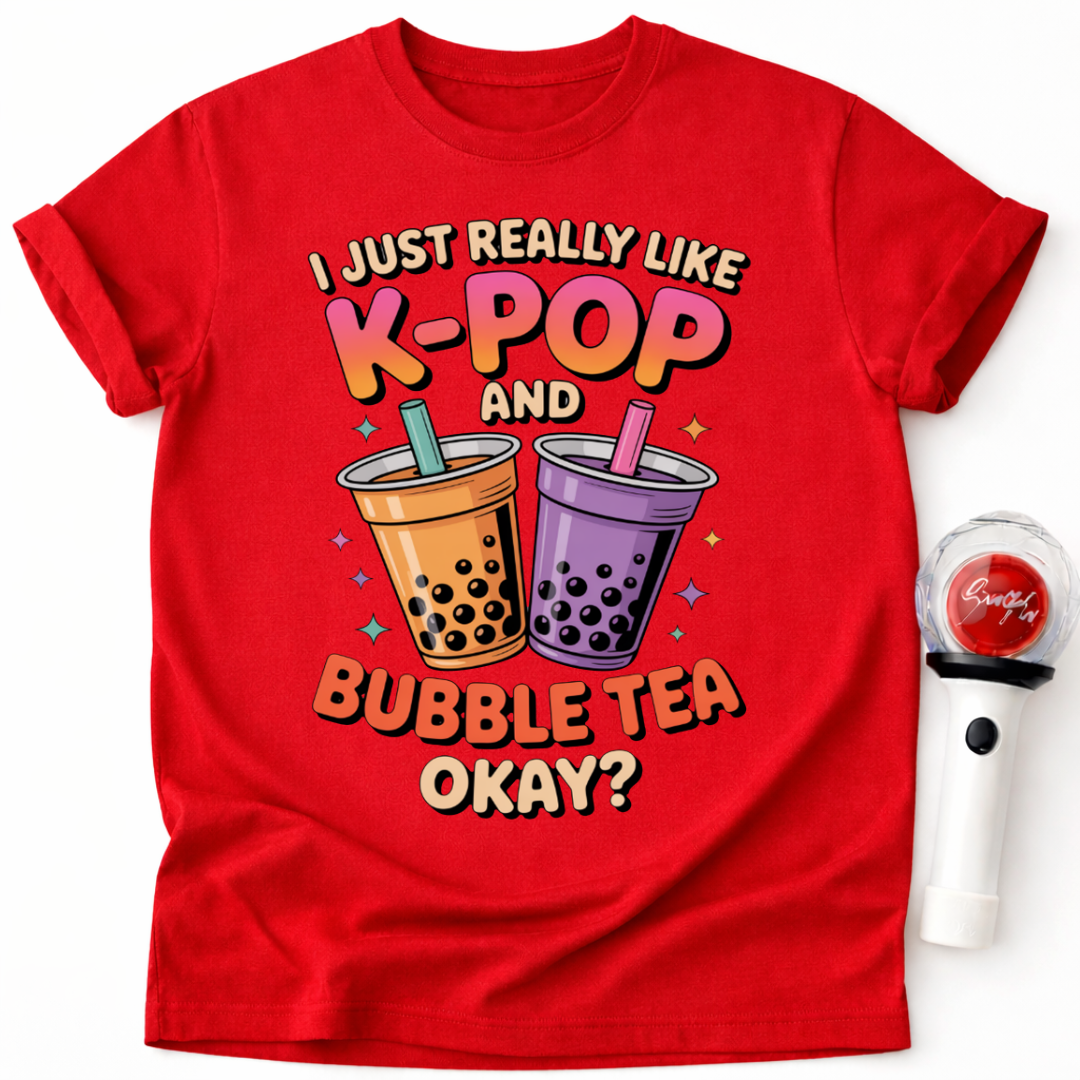 K-POP BOBA TEA T-SHIRT