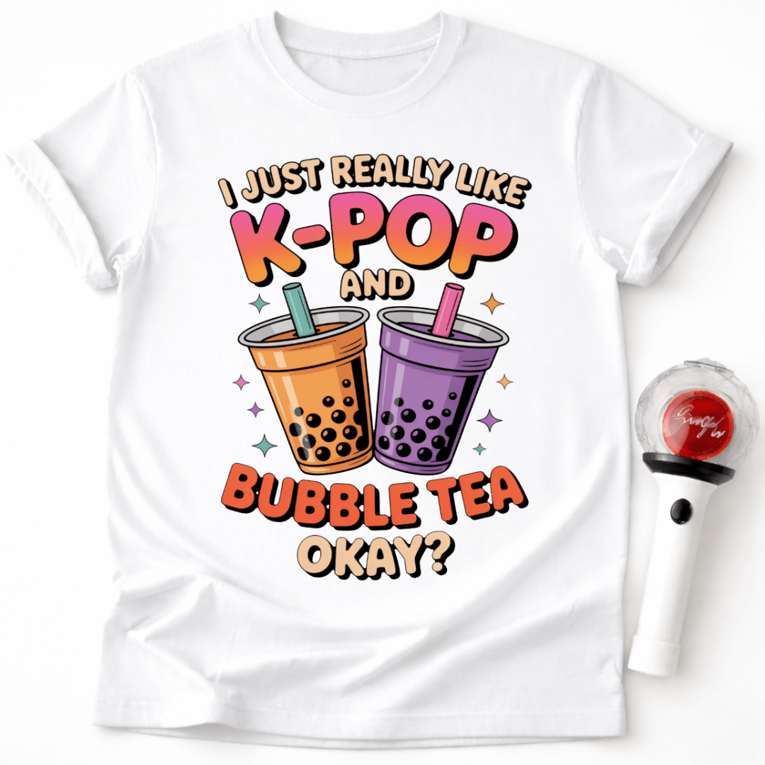 K-POP BOBA TEA T-SHIRT