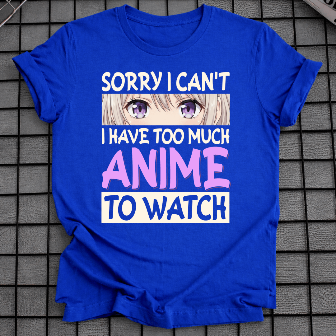 ANIME ZUM ANSCHAUEN T-SHIRT
