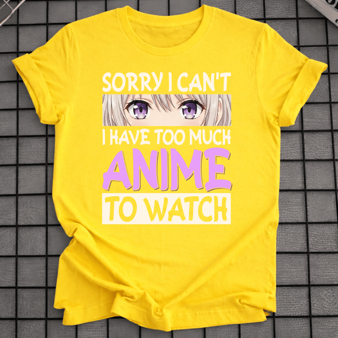 ANIME ZUM ANSCHAUEN T-SHIRT