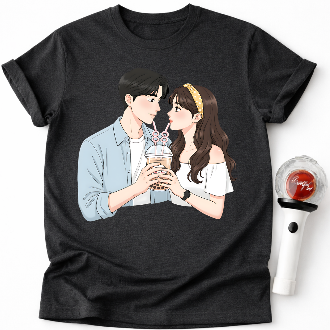 PAAR TRINKT BOBA TEE T-SHIRT