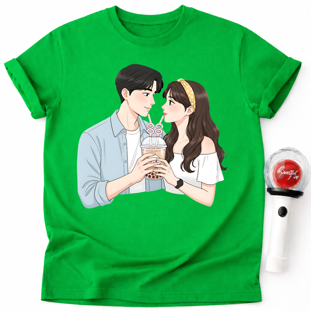 PAAR TRINKT BOBA TEE T-SHIRT