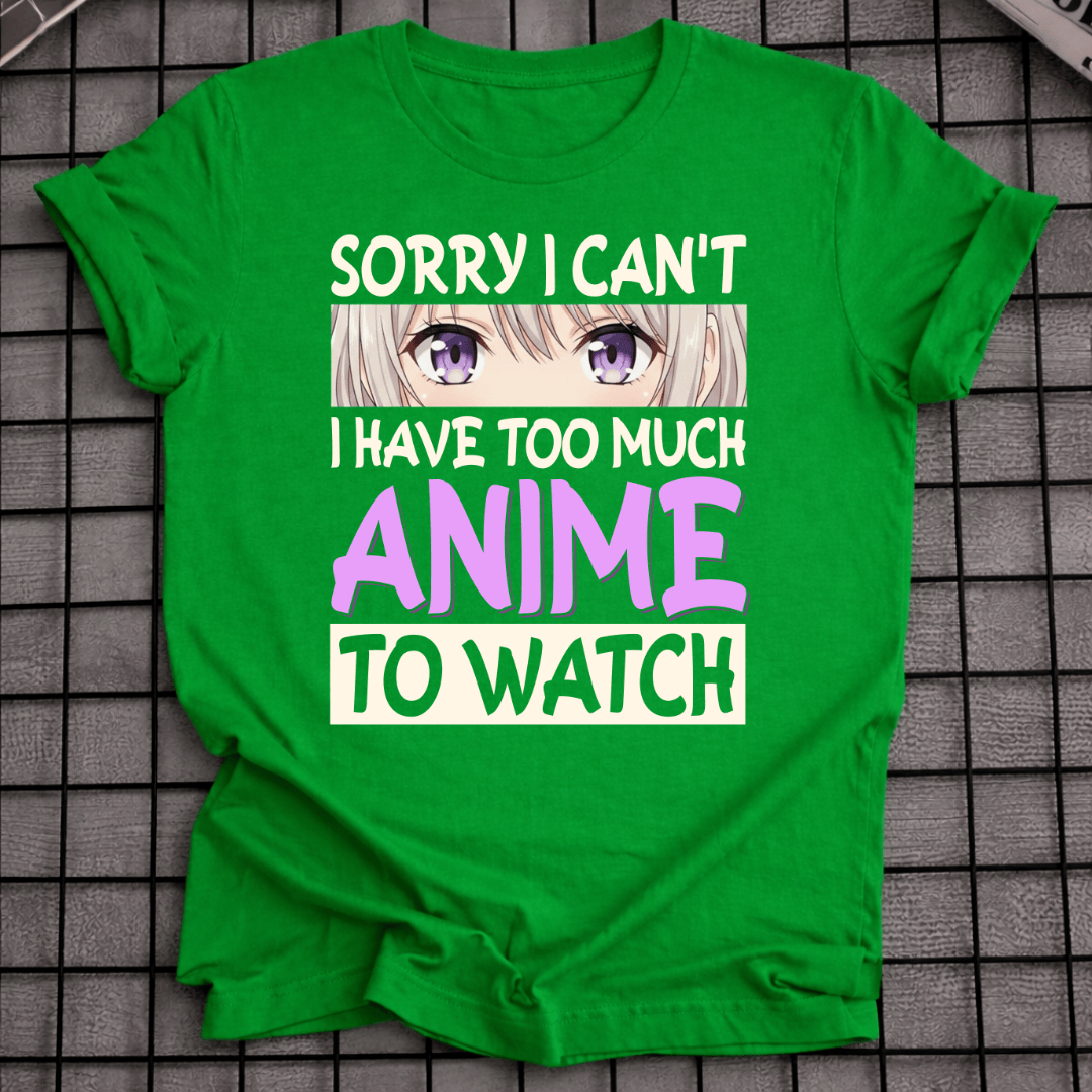 ANIME ZUM ANSCHAUEN T-SHIRT