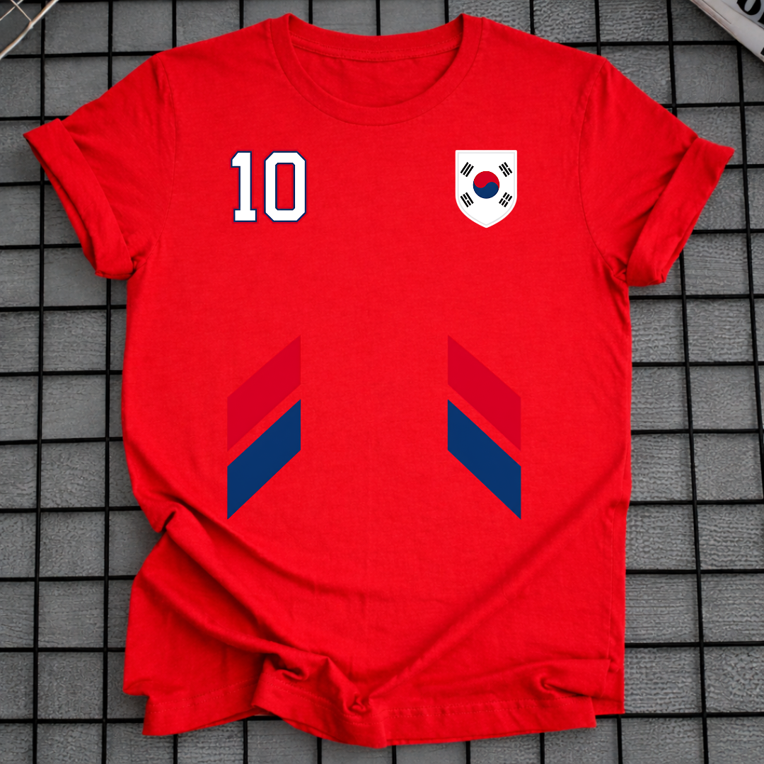 SOUTH KOREA SOCCER JERSEY T-SHIRT