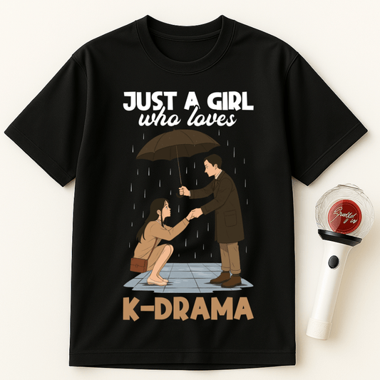 JUST A GIRL WHO LOVES K-DRAMA UNISEX T-SHIRT