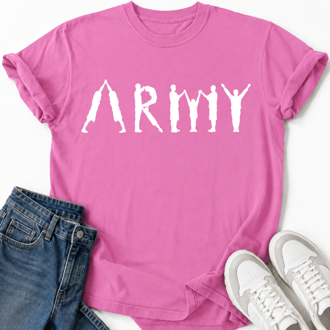 K-POP FAN SILHOUETTE T-SHIRT
