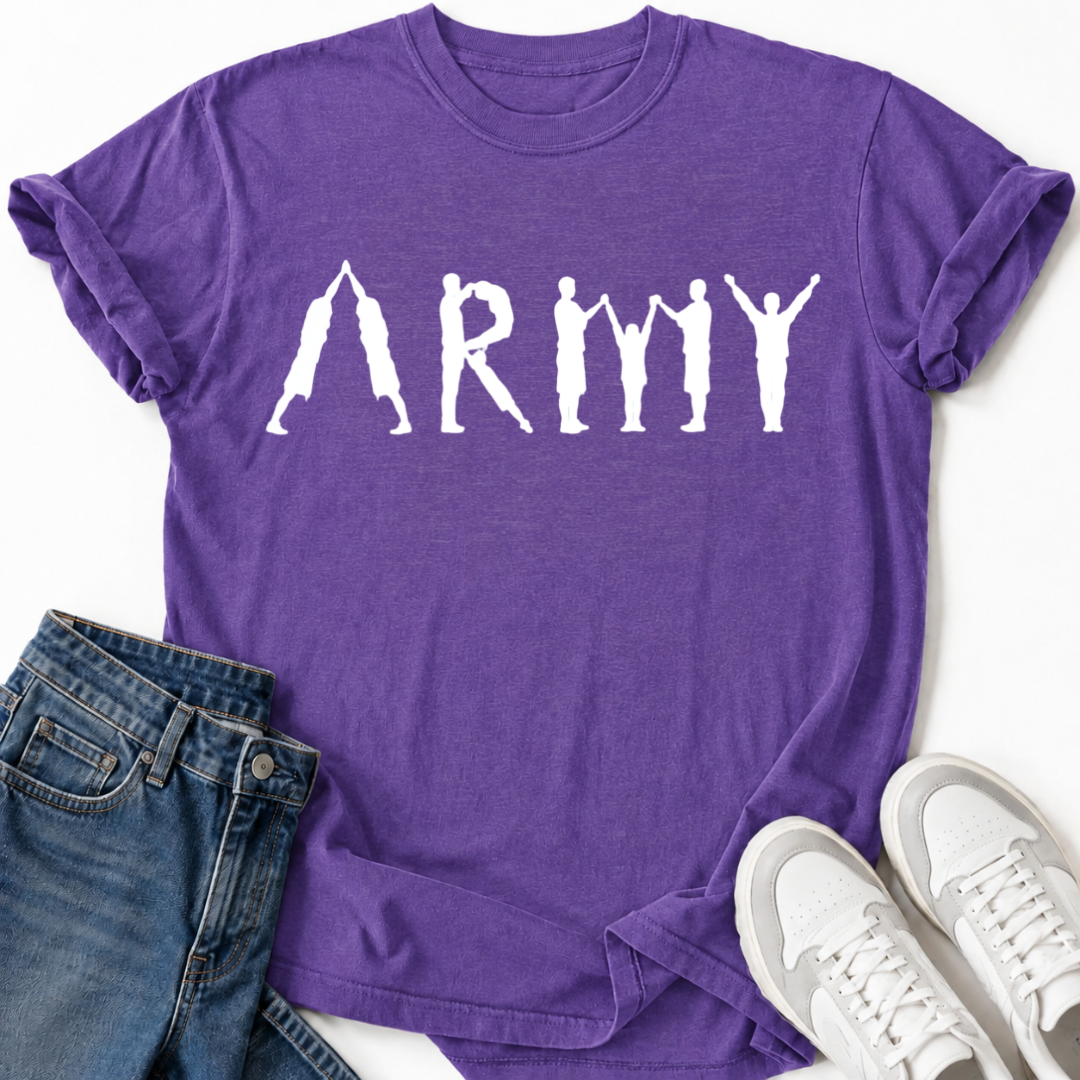 K-POP FAN SILHOUETTE T-SHIRT