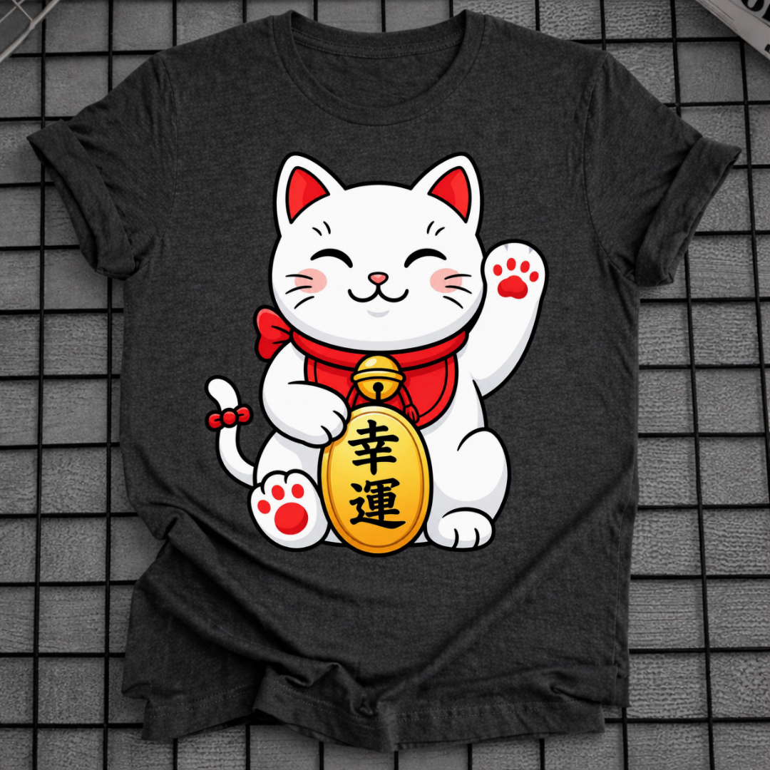 JAPANESE GOOD LUCK T-SHIRT
