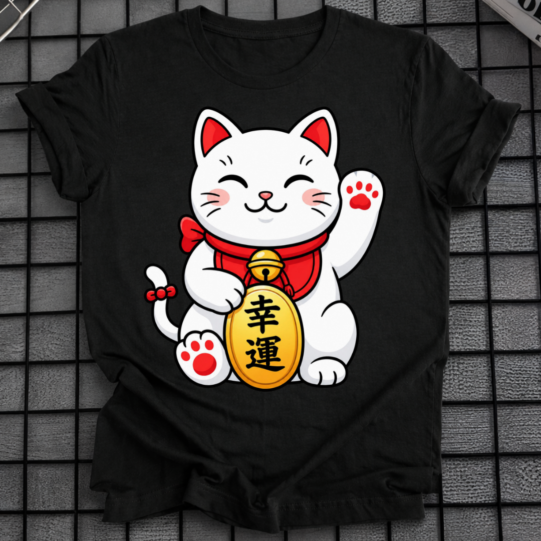 JAPANESE GOOD LUCK T-SHIRT