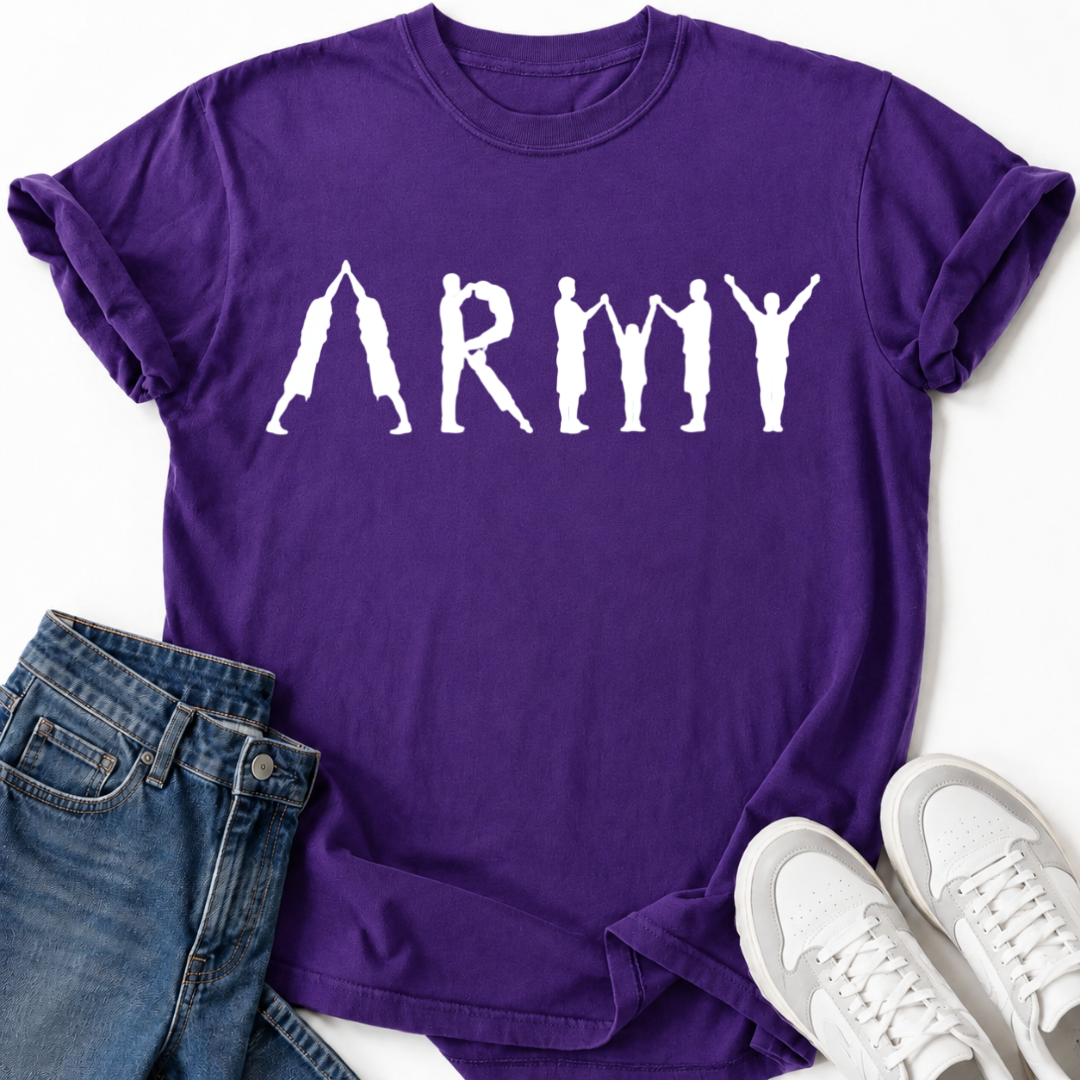K-POP FAN SILHOUETTE T-SHIRT