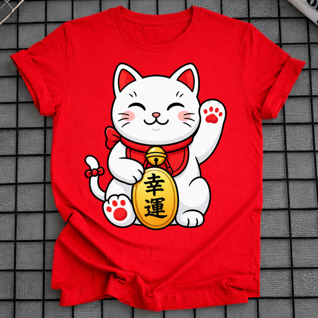 JAPANESE GOOD LUCK T-SHIRT