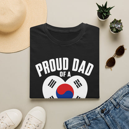 Proud Dad of a Half Korean Baby T-Shirt