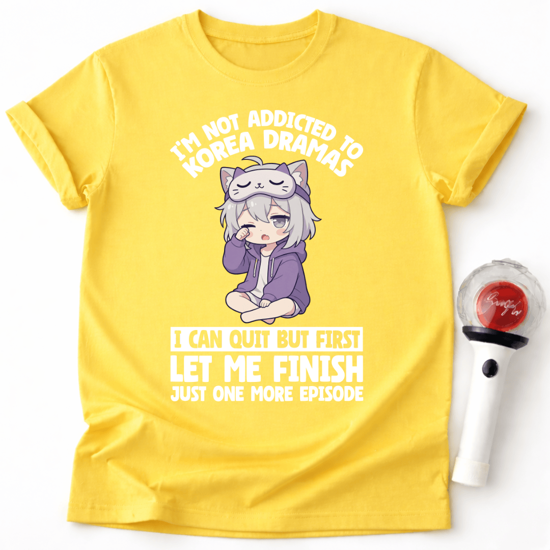 ADDICTED TO K-DRAMA T-SHIRT