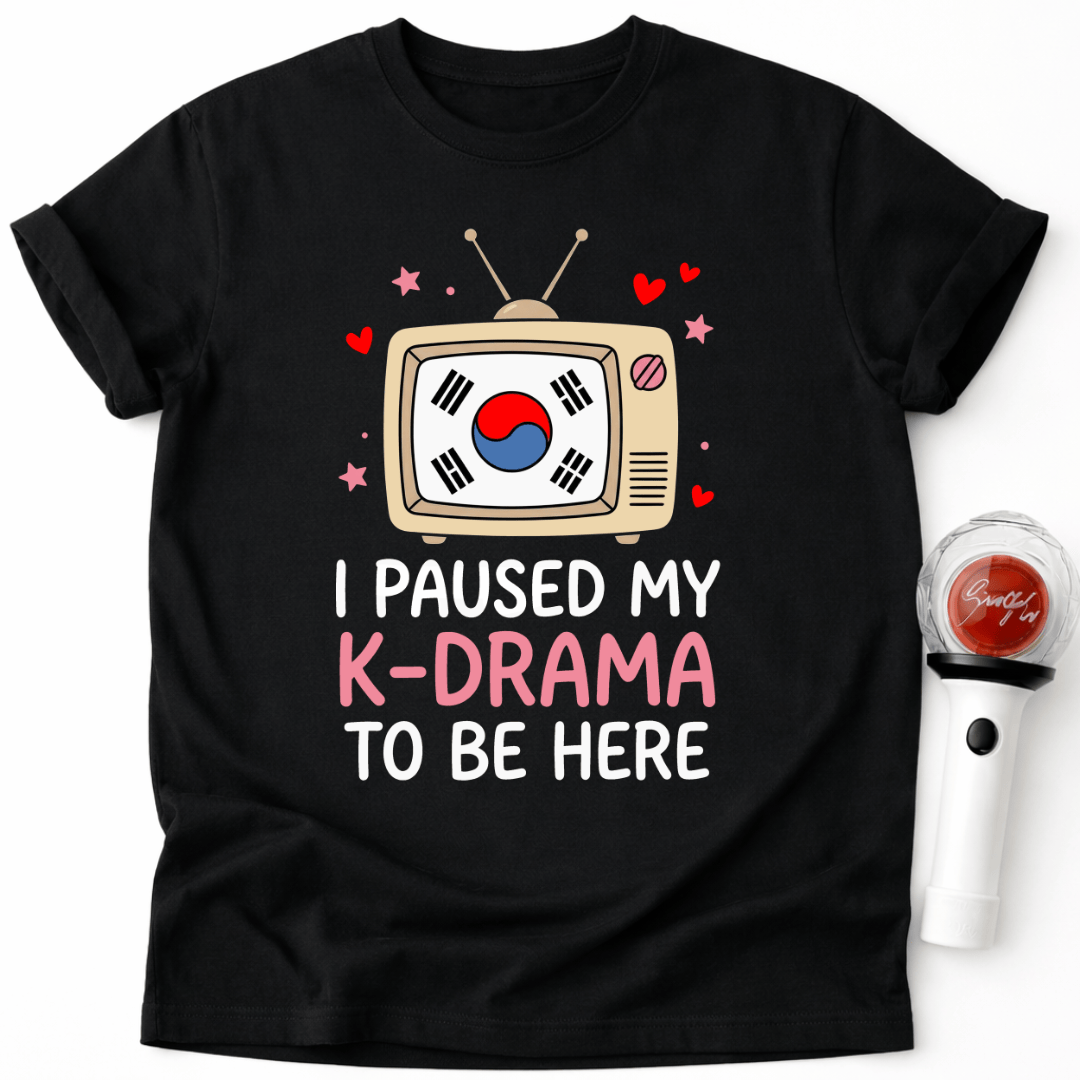 PAUSED K-DRAMA T-SHIRT