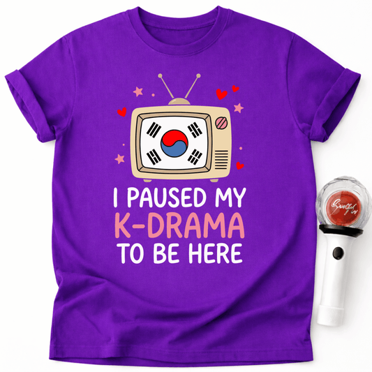 PAUSED K-DRAMA T-SHIRT