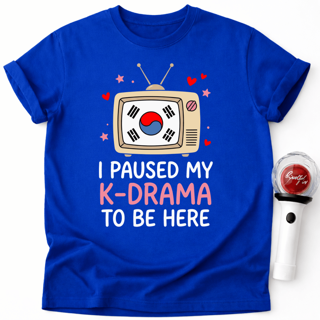 PAUSED K-DRAMA T-SHIRT