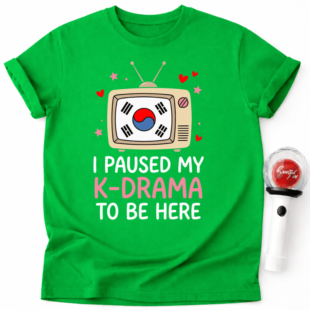 PAUSED K-DRAMA T-SHIRT