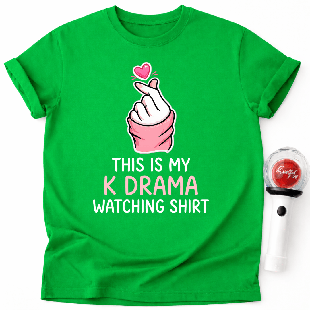 FINGER HEART K-DRAMA WATCHING T-SHIRT