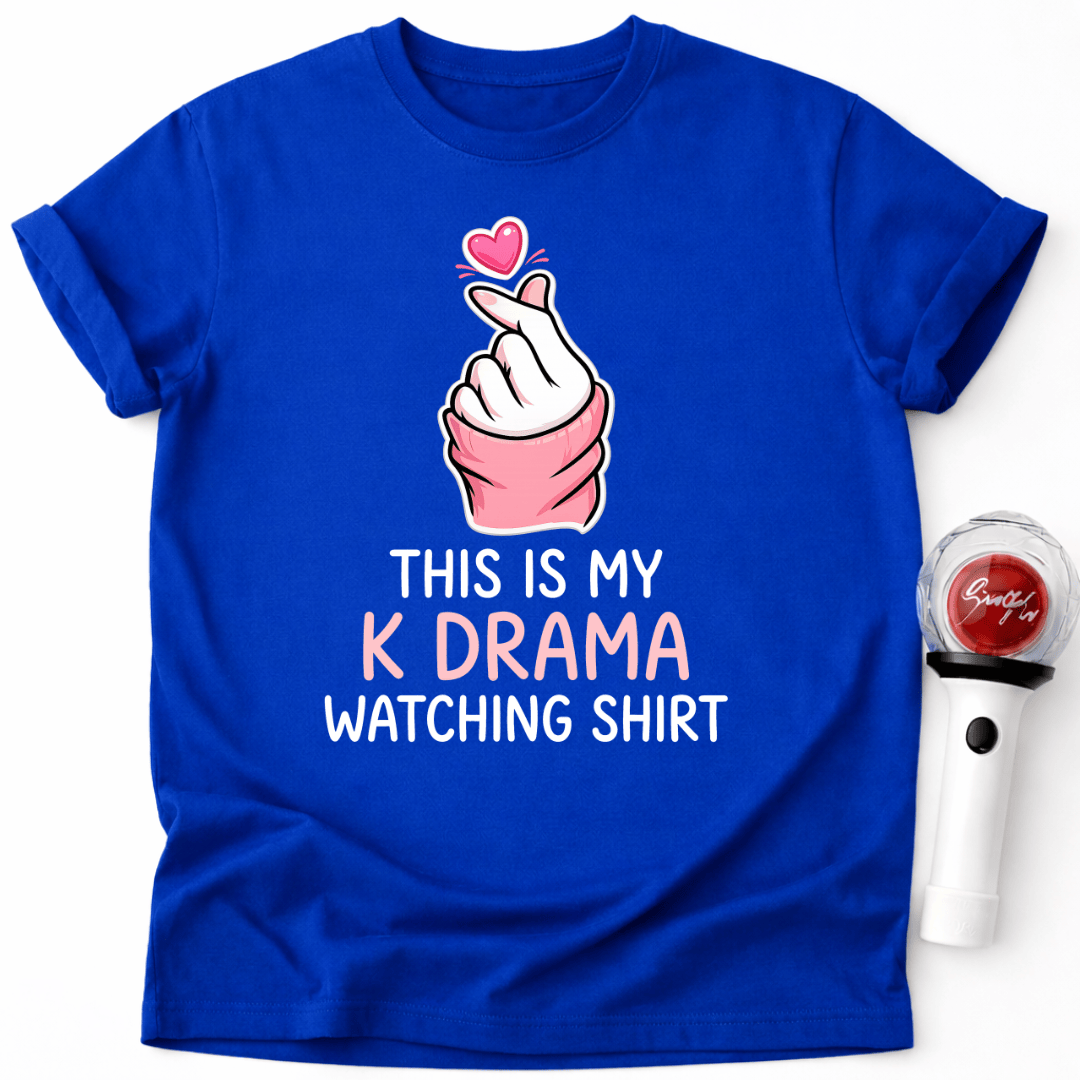 FINGER HEART K-DRAMA WATCHING T-SHIRT
