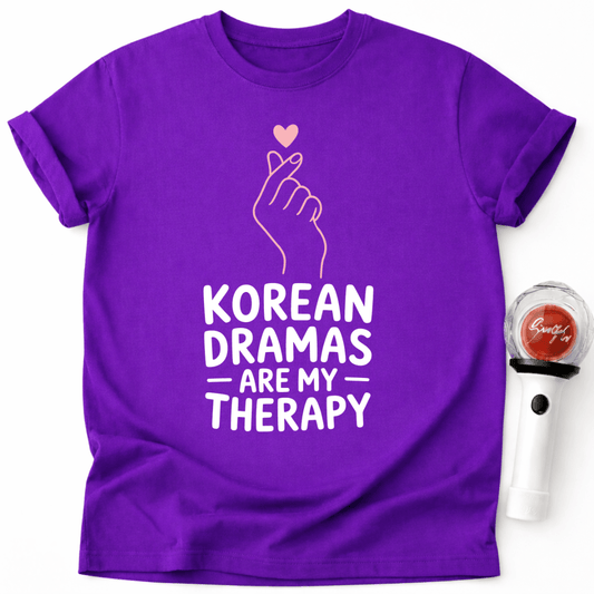 KOREAN DRAMAS ARE MY THERAPY T-SHIRT
