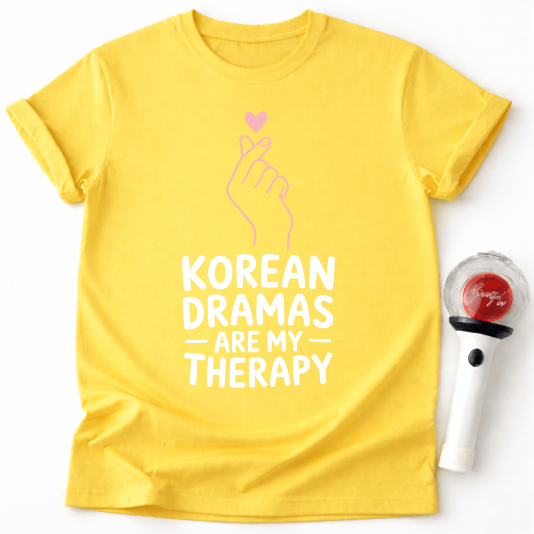 KOREANISCHE DRAMEN FINGERHERZ T-SHIRT