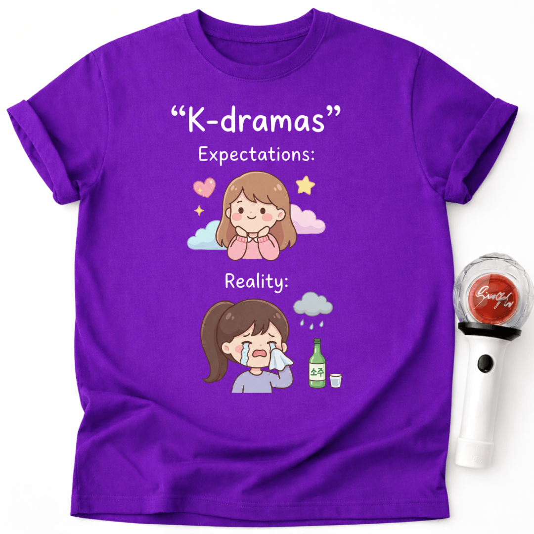 K-DRAMAS ERWARTUNG T-SHIRT