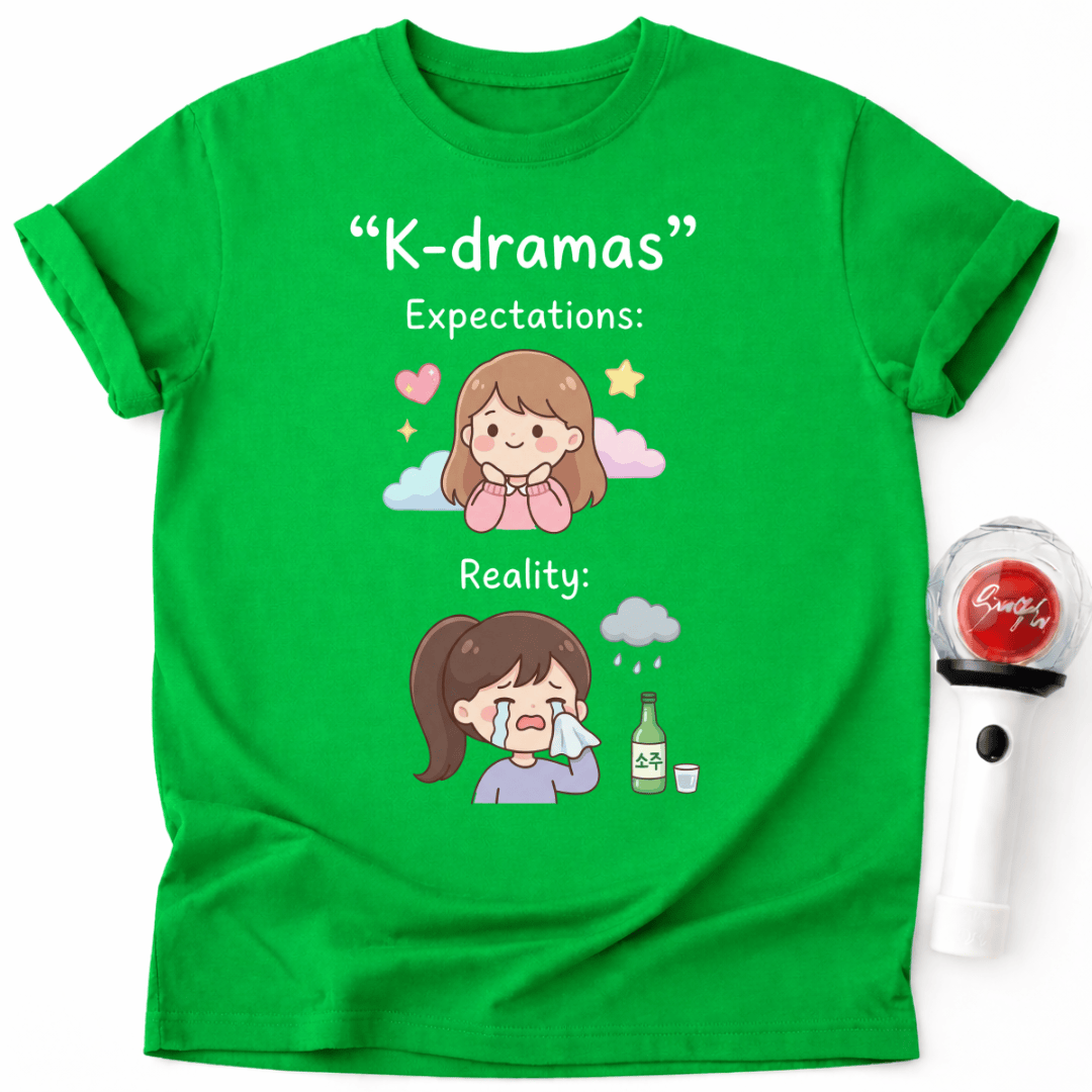 K-DRAMAS ERWARTUNG T-SHIRT