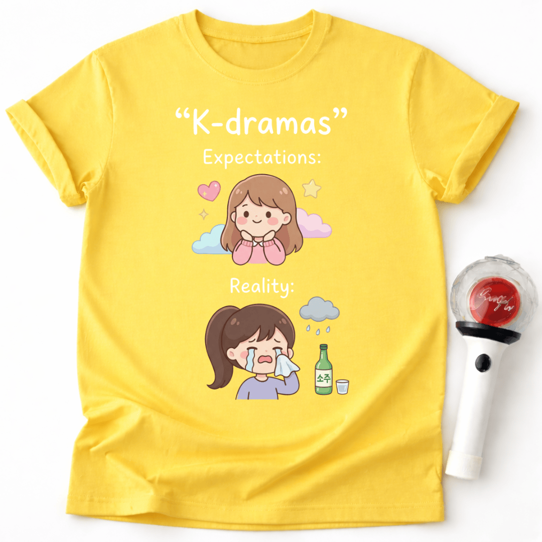 K-DRAMAS ERWARTUNG T-SHIRT