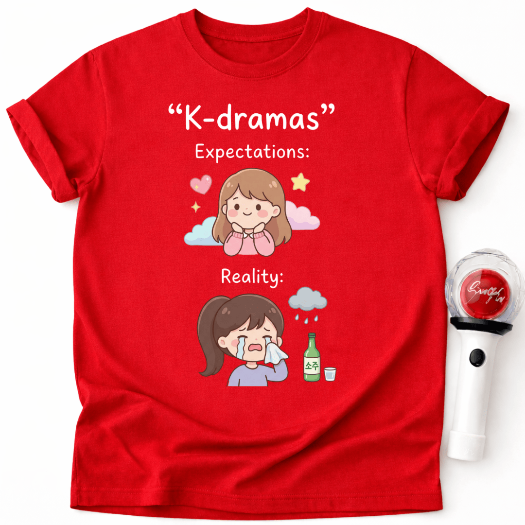 K-DRAMAS ERWARTUNG T-SHIRT