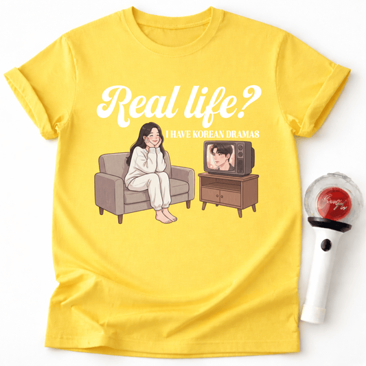 REAL LIFE T-SHIRT